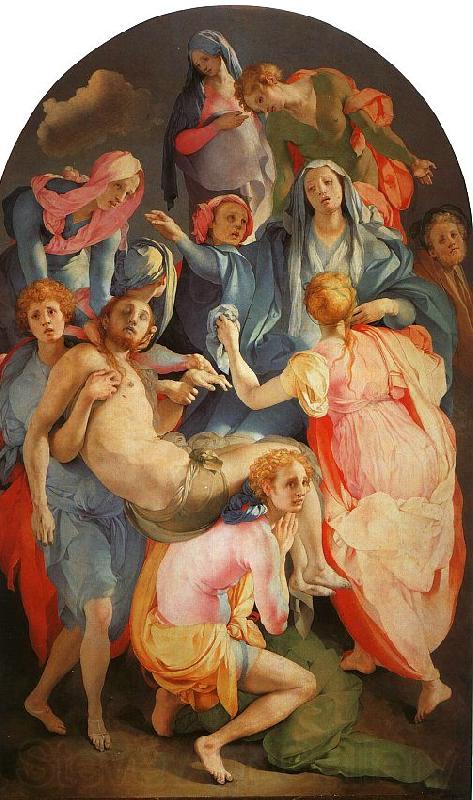 Jacopo Pontormo Deposition 02 Norge oil painting art